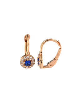 Rose gold kids earrings BRA08-09-01