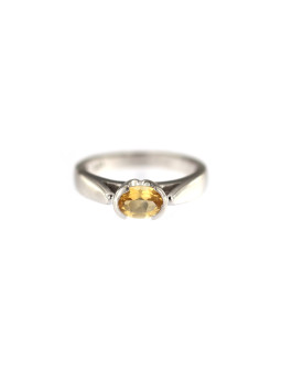 White gold citrine ring DBA08-02