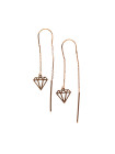 Rose gold earrings BRG01-06-01 