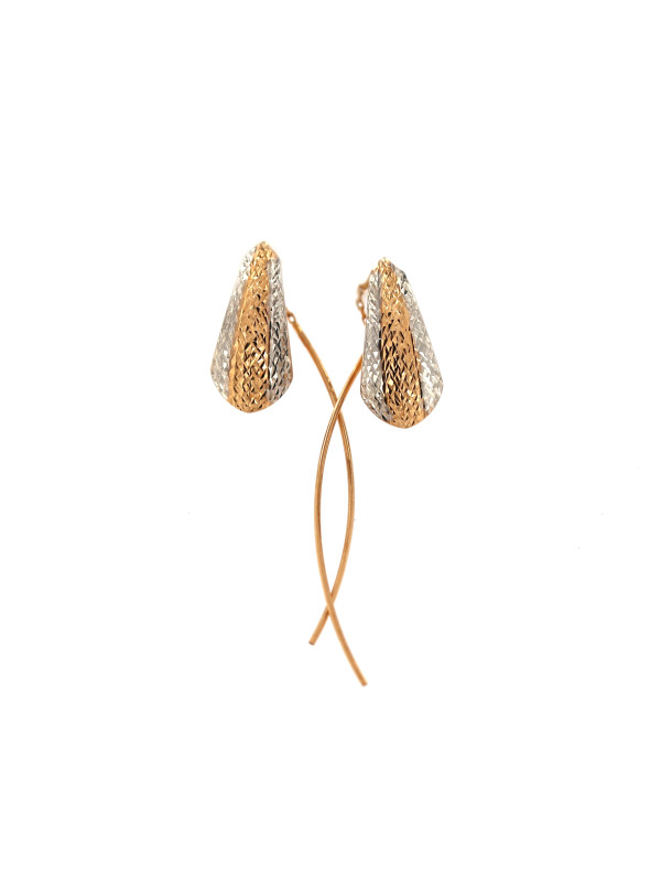 Rose gold earrings BRG01-08-01