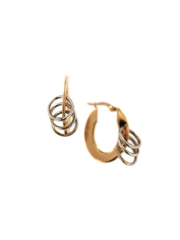 Rose gold earrings BRK01-03-02