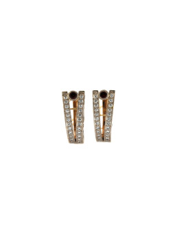 Rose gold diamond earrings BRBR03-02-01