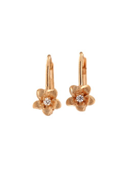Rose gold kids earrings BRA10-01-03