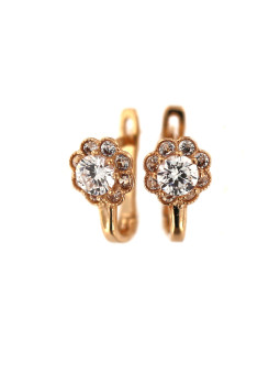 Rose gold kids earrings BRA10-01-04