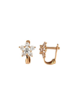 Rose gold kids earrings BRA10-01-11