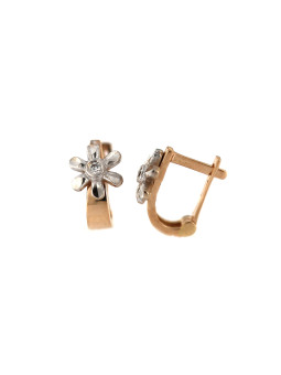 Rose gold kids earrings BRA10-01-12