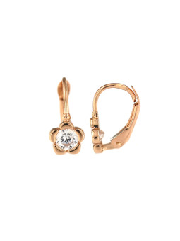 Rose gold kids earrings BRA10-01-15