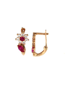 Rose gold kids earrings BRA10-03-04