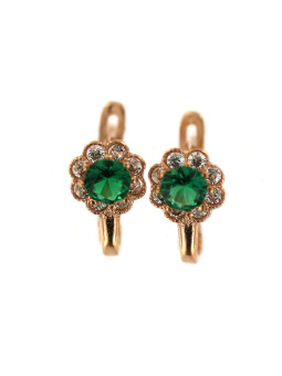 Rose gold kids earrings BRA10-06-04