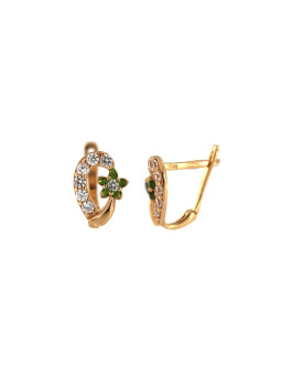 Rose gold kids earrings BRA10-06-07