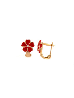Rose gold kids earrings BRA10-08-01