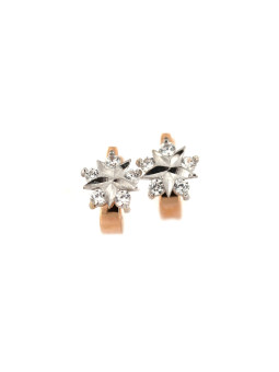 Rose gold kids earrings BRA11-02-01