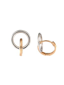 Rose gold earrings BRR01-04-07