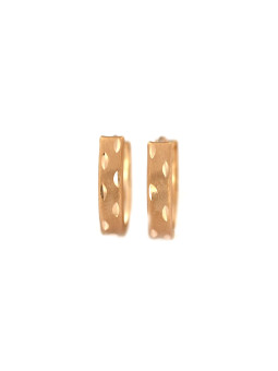 Rose gold earrings BRR01-06-03