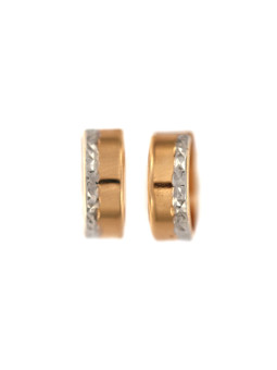 Rose gold earrings BRR01-09-02