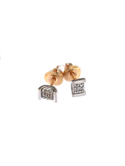 Rose gold diamond earrings BRBR01-06-02