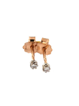 Rose gold diamond earrings BRBR01-02-01