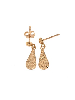 Rose gold pin earrings BRV11-01-01
