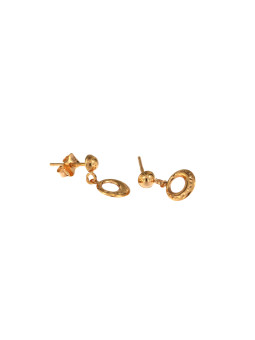 Rose gold pin earrings BRV11-04-01