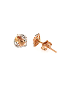 Rose gold pin earrings BRV08-04-01