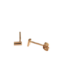 Rose gold pin earrings BRV08-06-02