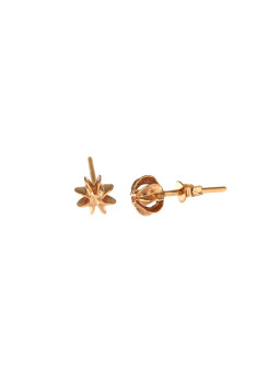 Rose gold pin earrings BRV07-11-02