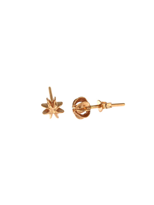 Rose gold pin earrings BRV07-11-02