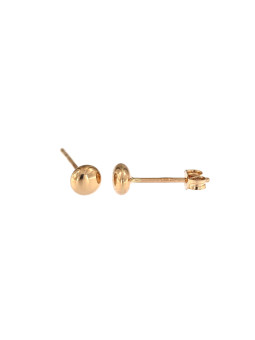 Rose gold ball stud earrings BRV05-06-02
