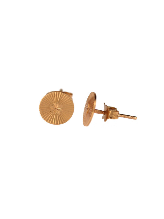 Rose gold stud earrings BRV04-01-01