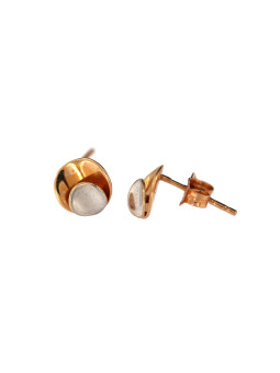 Rose gold stud earrings BRV04-01-03
