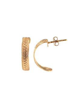 Rose gold stud earrings BRV04-04-02