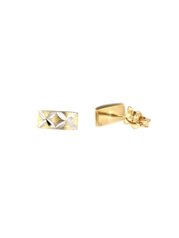 Yellow gold stud earrings BGV04-04-01