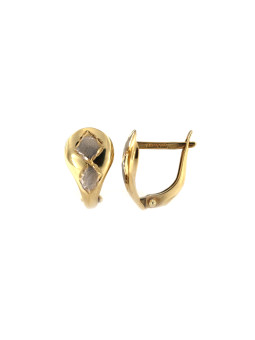 Yellow gold earrings BGA02-03-02