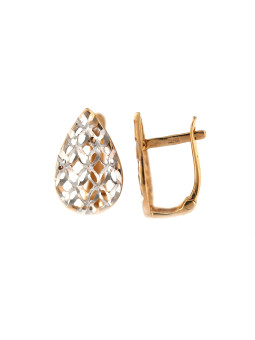 Rose gold earrings BRA06-10-05