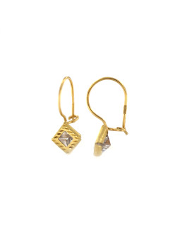 Yellow gold earrings BGB01-03-05