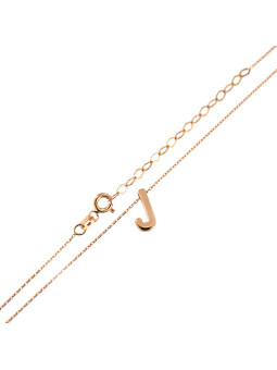 Rose gold pendant necklace CPR33-J-01