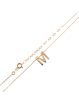 Rose gold pendant necklace CPR33-M-01