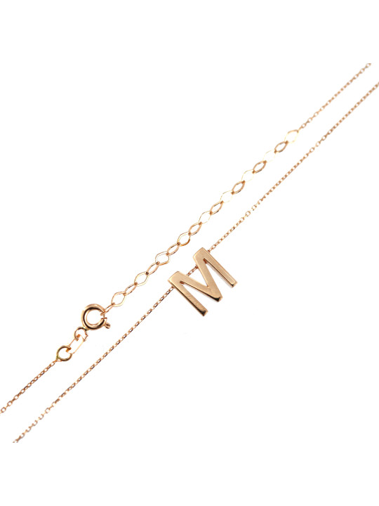 Rose gold pendant necklace CPR33-M-01