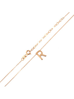 Rose gold pendant necklace CPR33-R-01