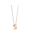 Rose gold pendant necklace CPR33-S-01 