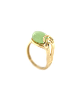 Yellow gold quartz ring DGA01-05