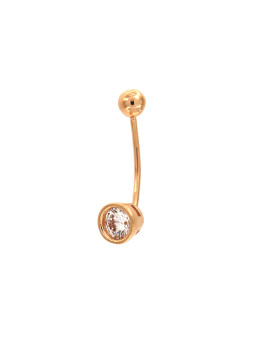 Rose gold belly ring GR03-04