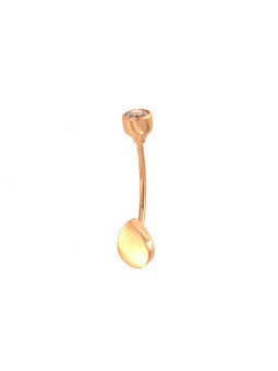Auksinis auskaras į bambą GR11-01