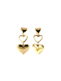 Yellow gold drop earrings BGV11-06-01