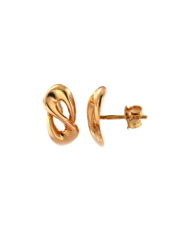 Rose gold pin earrings BRV08-04-04