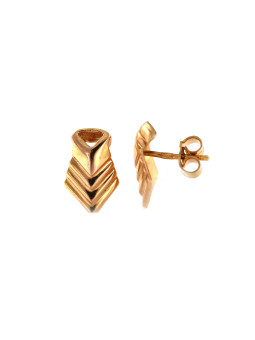Rose gold pin earrings BRV08-10-02