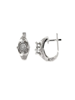 White gold diamond earrings BBBR06-02-01