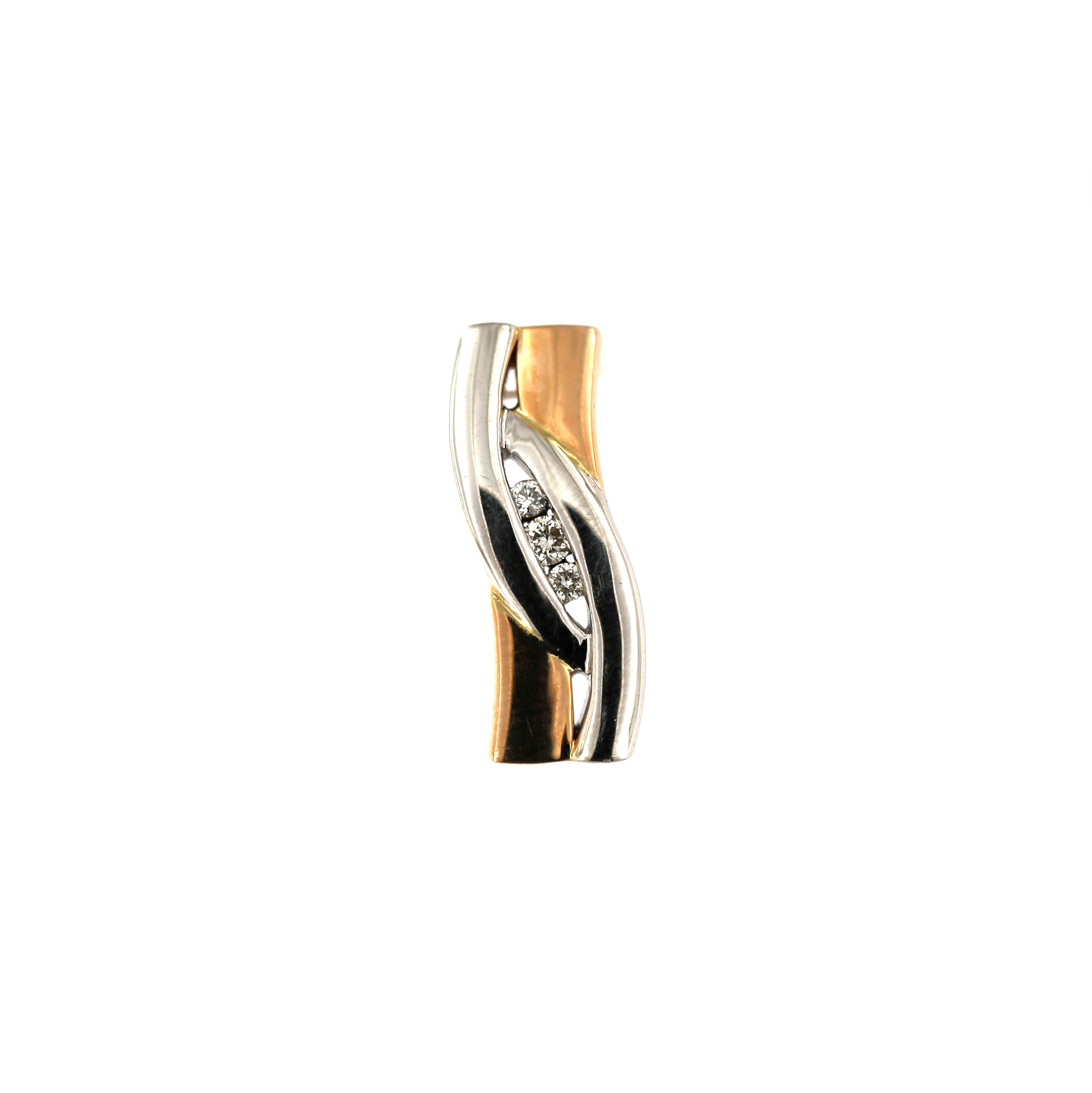 Rose gold diamond pendant ARBR01-03