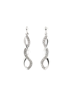 White gold diamond earrings BBBR04-03-03