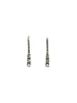 White gold diamond earrings BBBR04-04-01